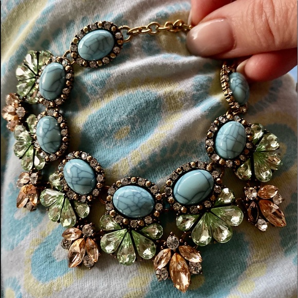 117) multi-colored fashion necklace - Picture 3 of 6